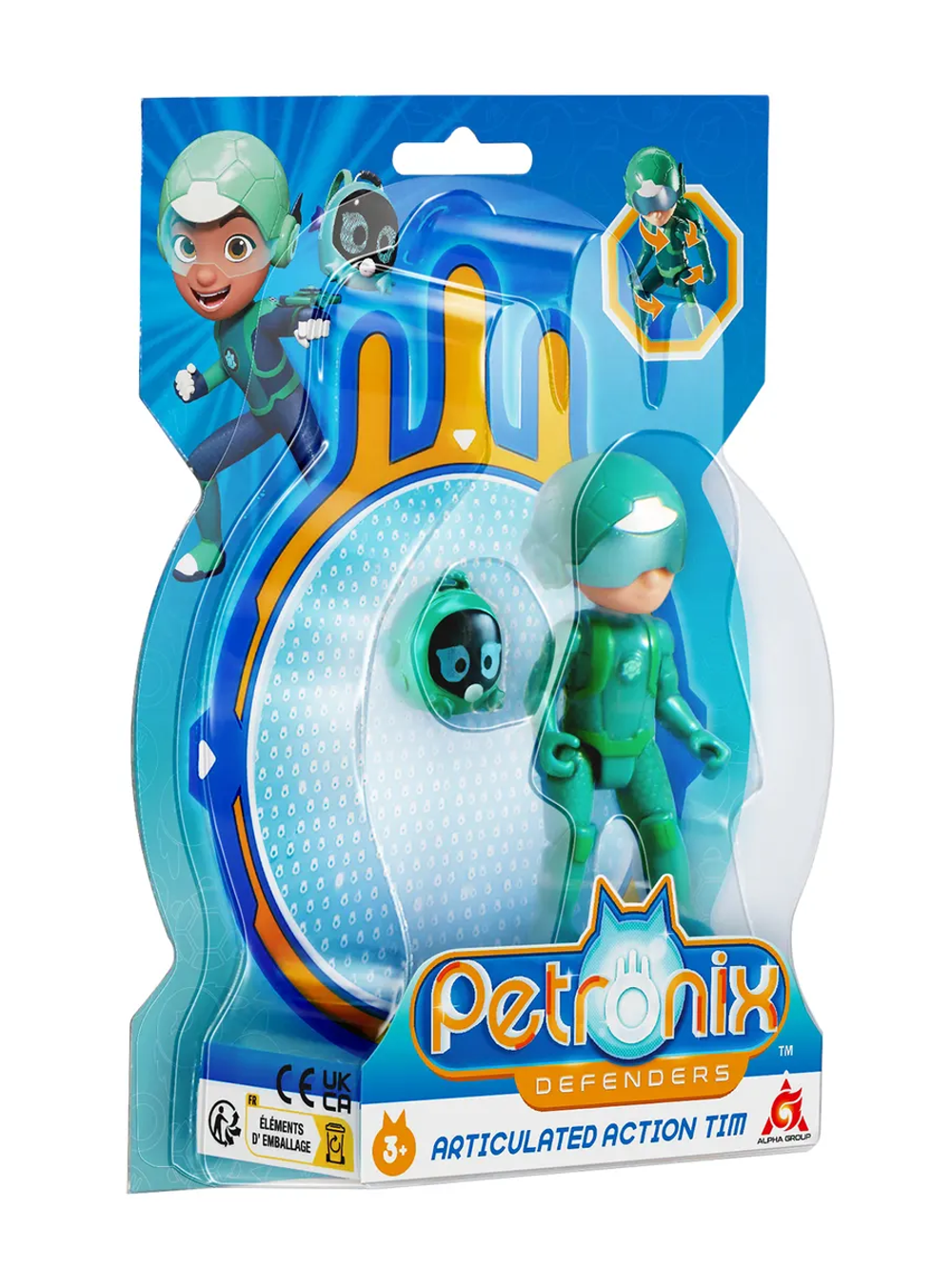 Фигурка Петроникс Тим и рюкзак Petronix 40799