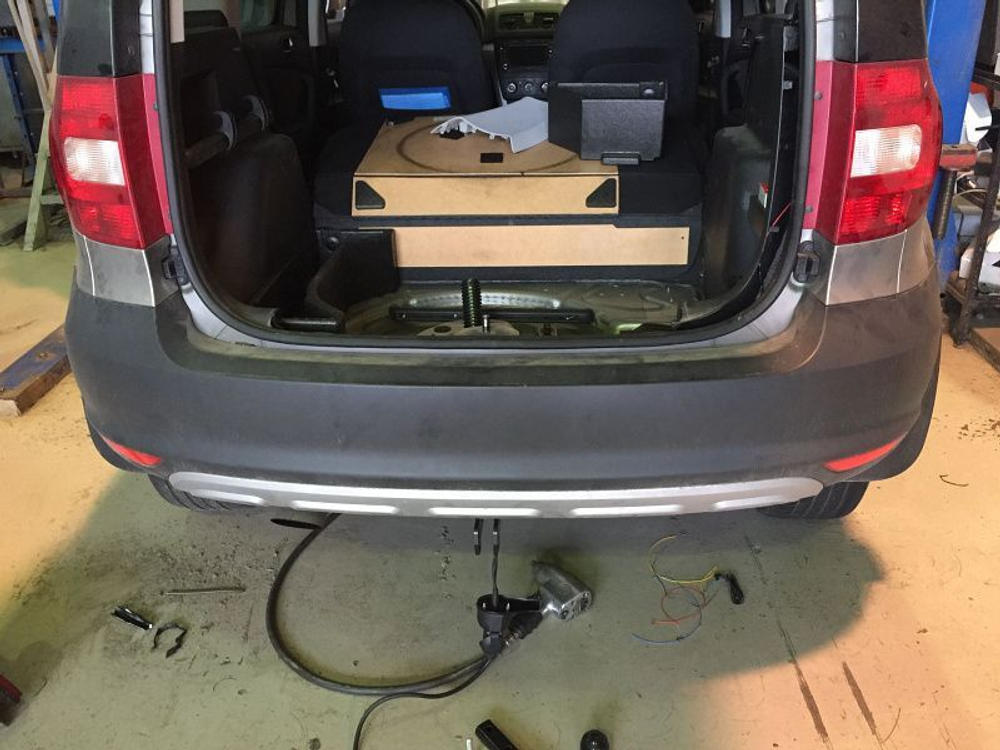 Фаркоп Балтекс для Skoda Yeti I (5L) 2009-2018(паспорт и сертификат в комплекте)(без электрики)арт.21193312