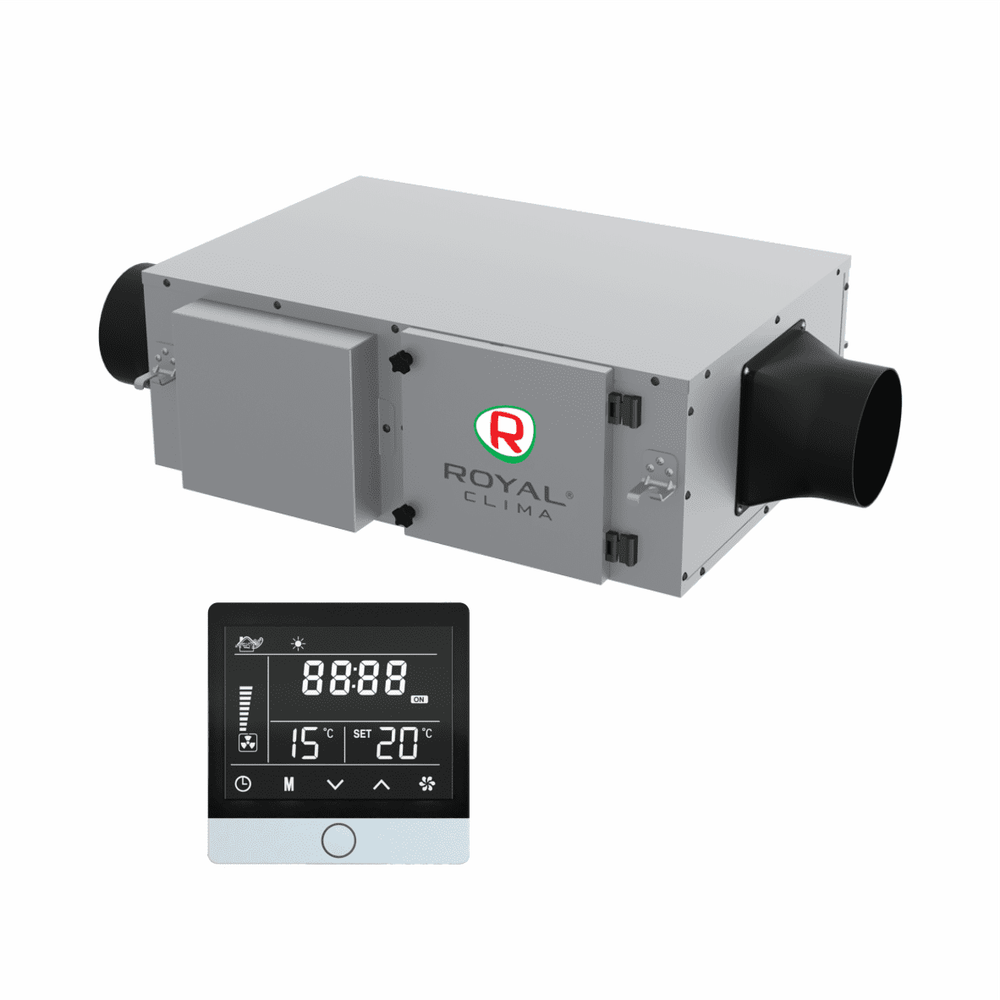 Компактная приточная установка ROYAL CLIMA VENTO RCV-500-LUX