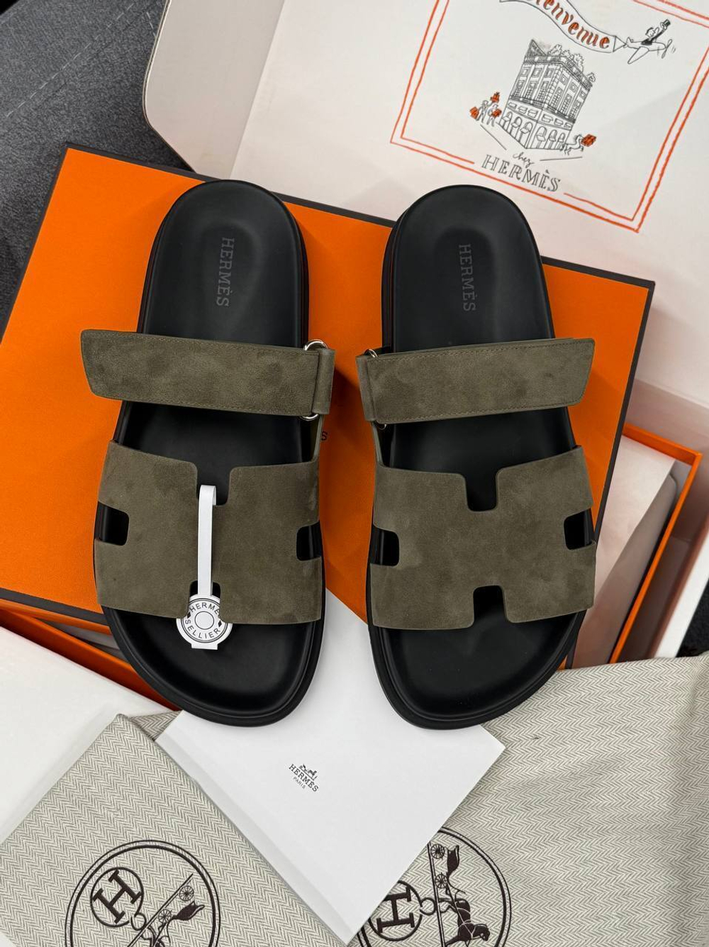 Шлепанцы Hermes