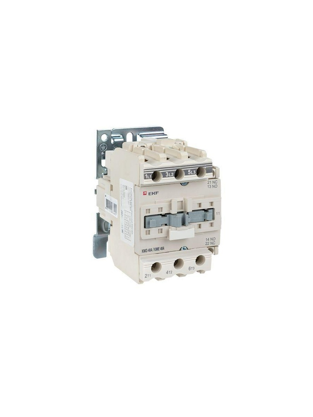 Контактор КМЭ 40А кат. 380В AC 1НО+1НЗ EKF ctr-s-40-380