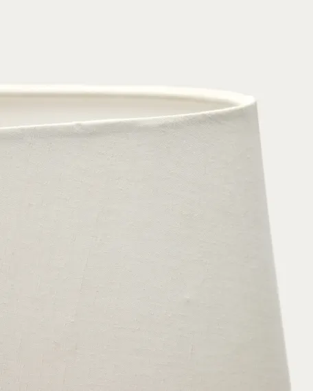 Foixa Металлическая настольная лампа с черной отделкой