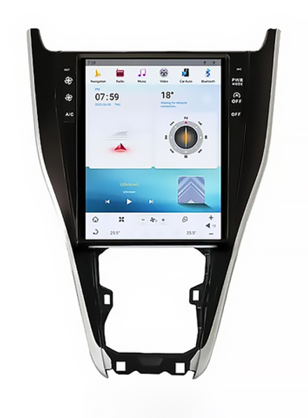 Автомагнитола Тесла стиль для Toyota Harrier 2013-2020