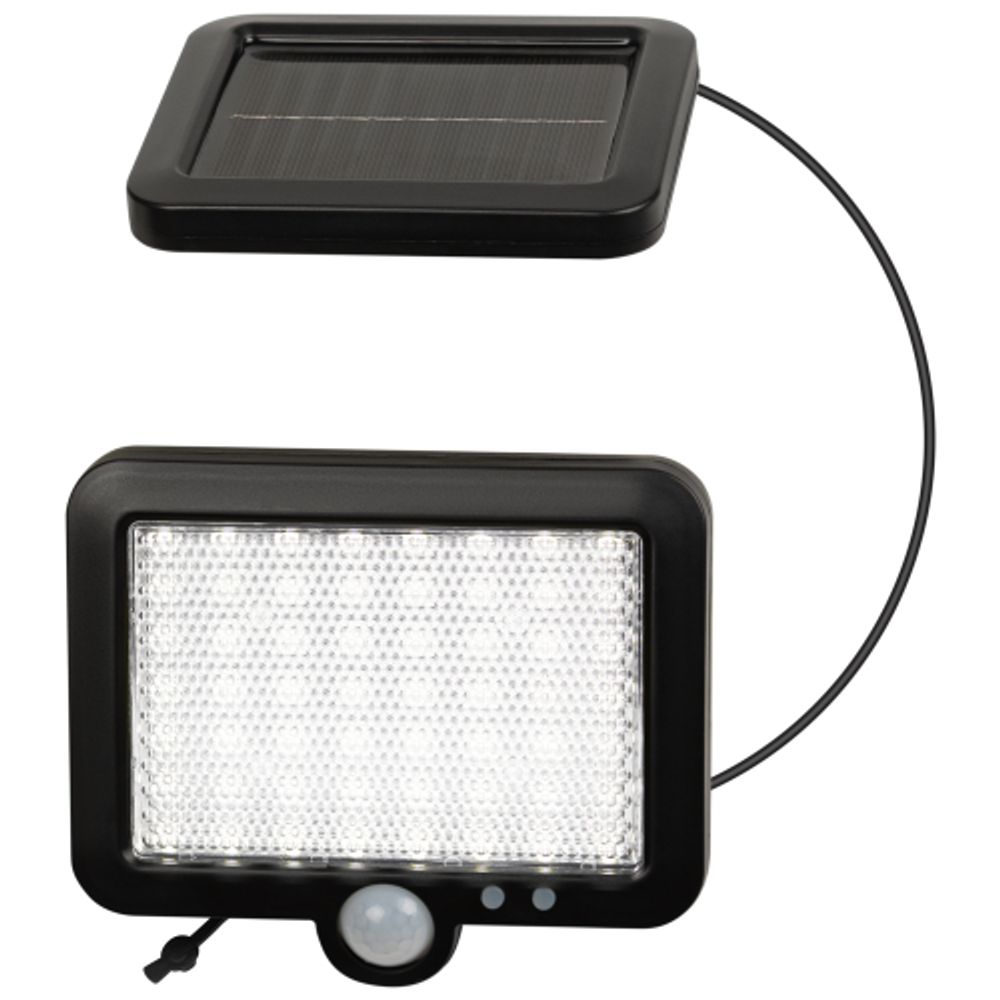 Светильник уличный ЭРА ERAFS025 - 01S фасадный сплит-прожектор на солнечной батарее холодный белый 100 SMD LED | Фасадная декоративная подсветка