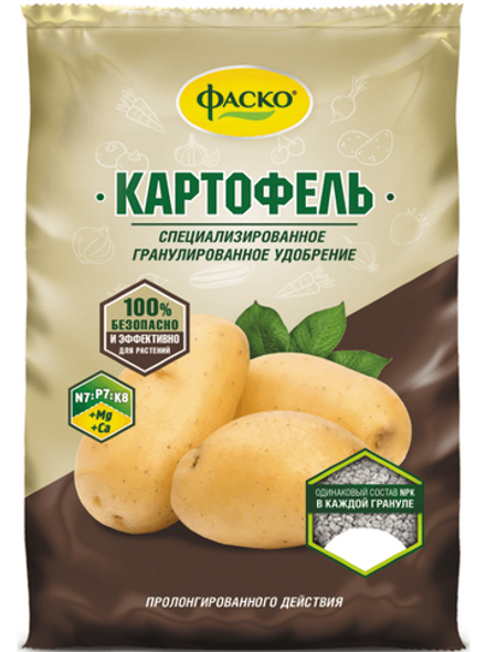 Удобрение гранулированное Фаско 5М Картофель, 1 кг