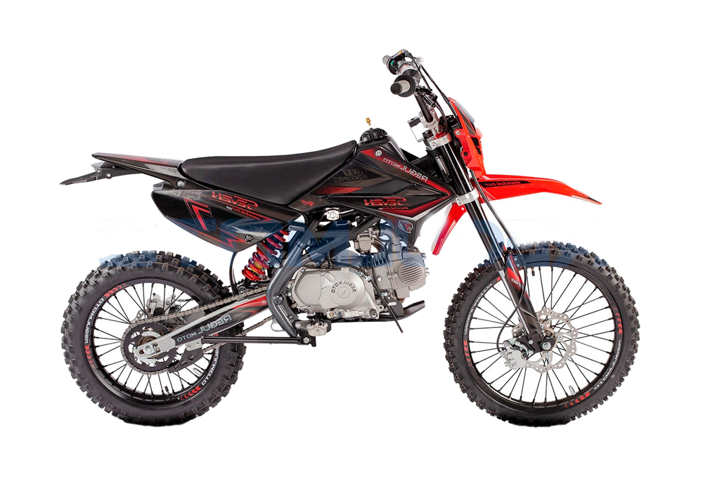 Питбайк Regulmoto SEVEN MEDALIST PRO 19/16 Черный/ красный