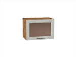 Шкаф верхний горизонтальный остекленный Сканди