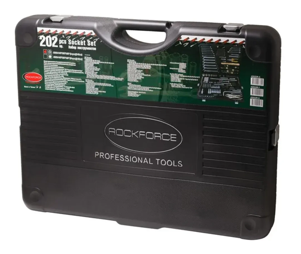 Набор инструментов 202пр. 1/4''&amp;3/8''&amp;1/2''(6-гран.)(4-32мм) RockForce##Rock FORCE RF-42022-5