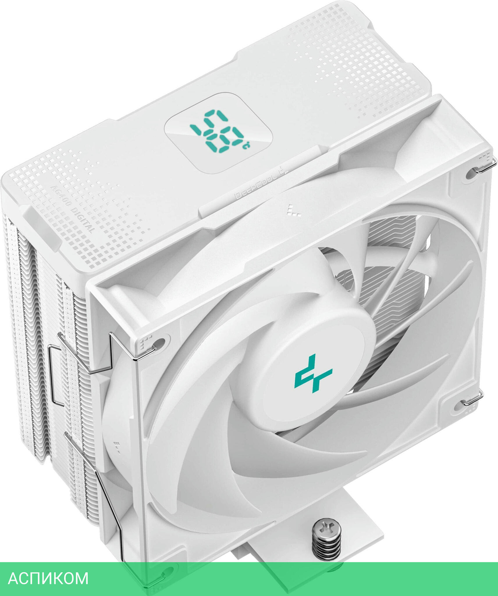 Кулер для процессора DeepCool AG400 DIGITAL WH (R-AG400-WHNDMN-G-1)