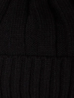 Шапка детская на осень и снуд с завязками