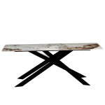 Стол керамический LA ALTA MERLIN Pandora 2 200*80*76, каркас черный