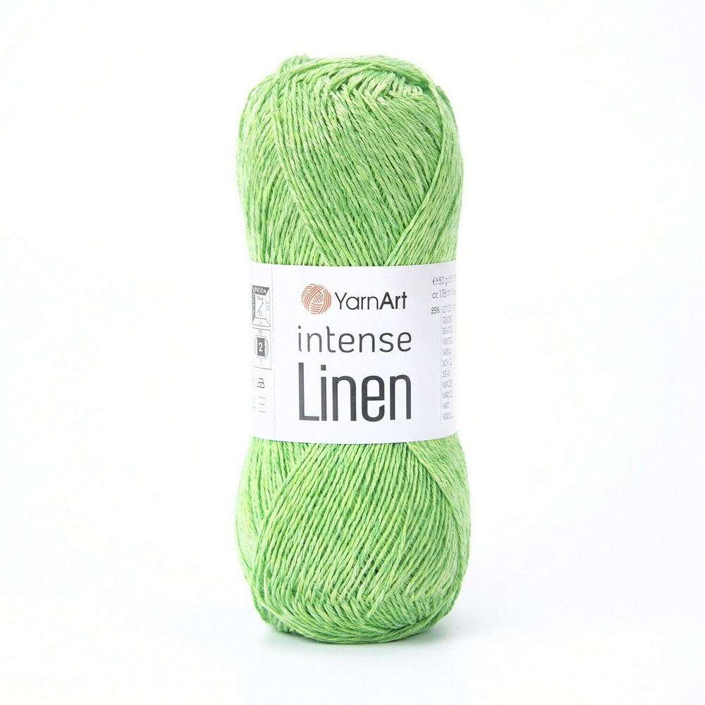 Intense linen 45% лен, 55% вискоза, 175 м/50 гр