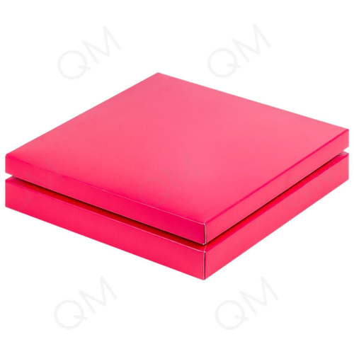 Коробка для конфет ПРЕМИУМ без логотипа 245*245*55 мм (25) (красная), 25 шт