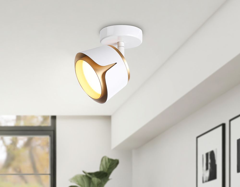 Ambrella Накладной поворотный спот со сменной лампой GX53 Techno family TN71224