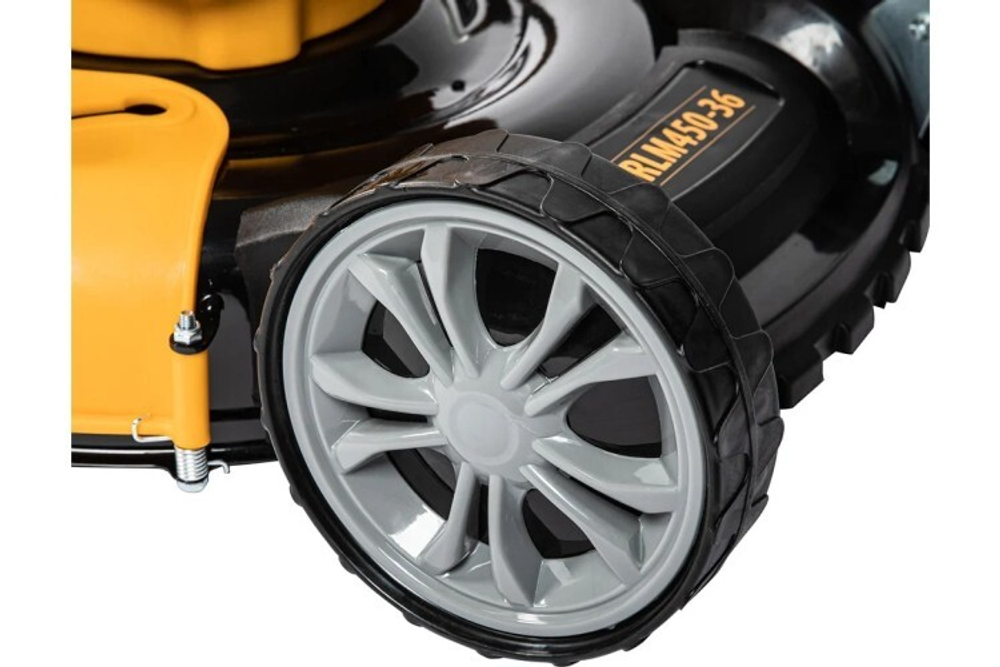 Газонокосилка аккумуляторная Denzel RLM450-36, Li-ion бесщеточная 58910