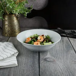 Салатник 1300 мл d 22,8 см h6,1 см белый фарфор Glory Eco P.L. Proff Cuisine [6]