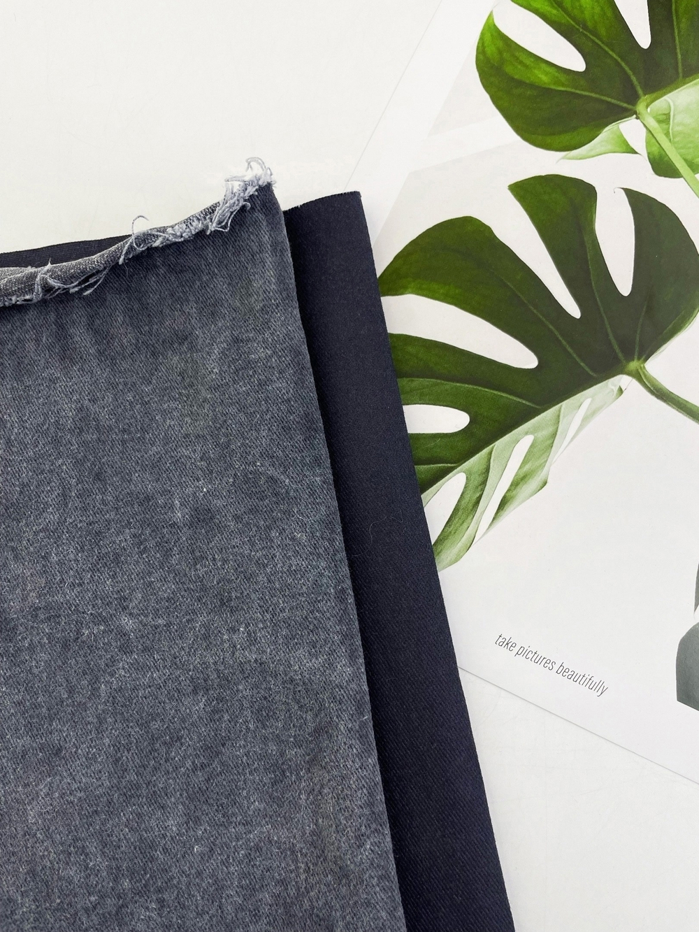 СИНИЙ - Джинса ВЫСТИРЫВАЕМАЯ (1408 Маша) (к1 уплотнение от кромки 40см)