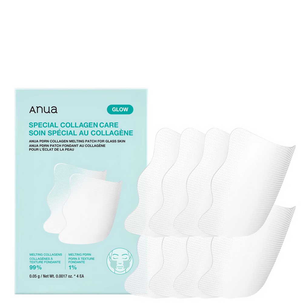 Anua PDRN Collagen Melting Patch For Glass Skin 4шт