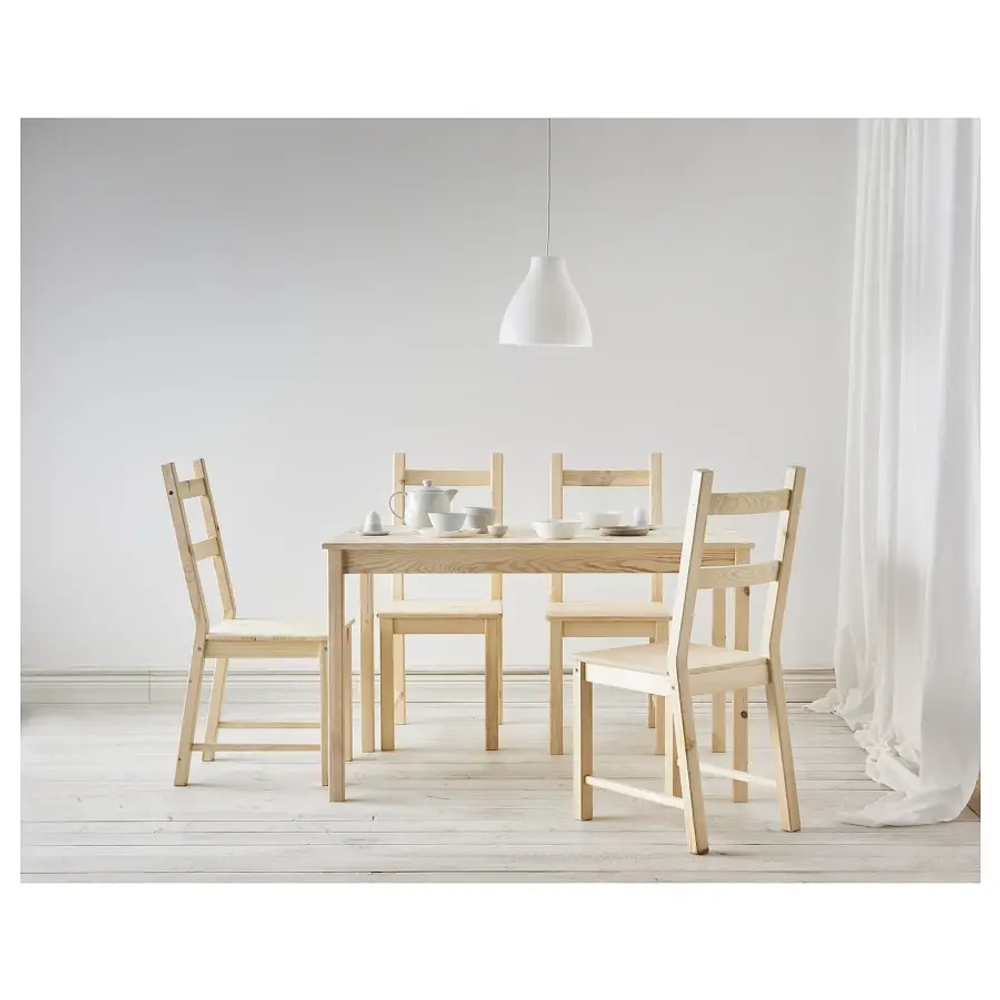 Стул деревянный - IKEA IVAR, 95х41х50 см, массив дерева, ИВАР ИКЕА
