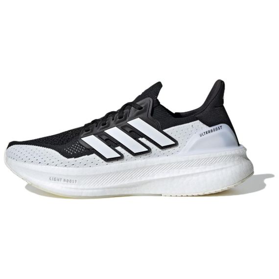 Adidas Ultraboost 5,0 Бежевые кроссовки Низкие Топ Черный/Белый/Неритовый Белый Унисекс