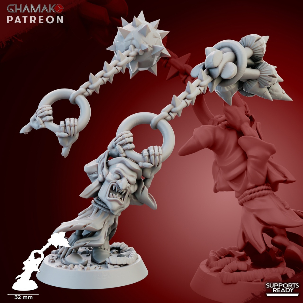 Goblin Fanatic 3 Mushrooms