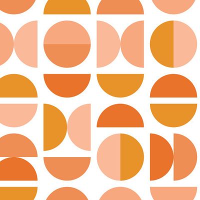 Оранжевая геометрия Мид-сенчури