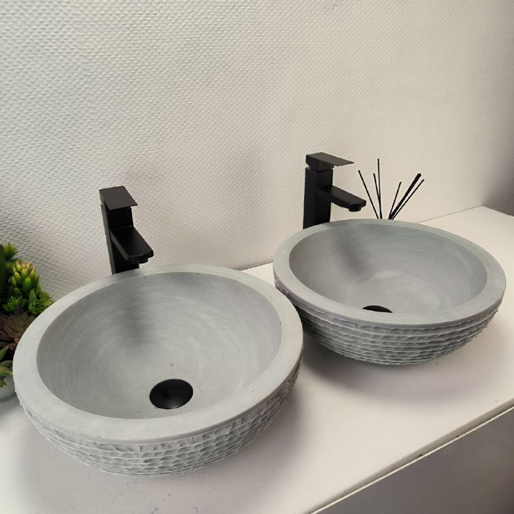 Раковина из андезита ПАРА! Bowl Blue BA-62970 40*40*15