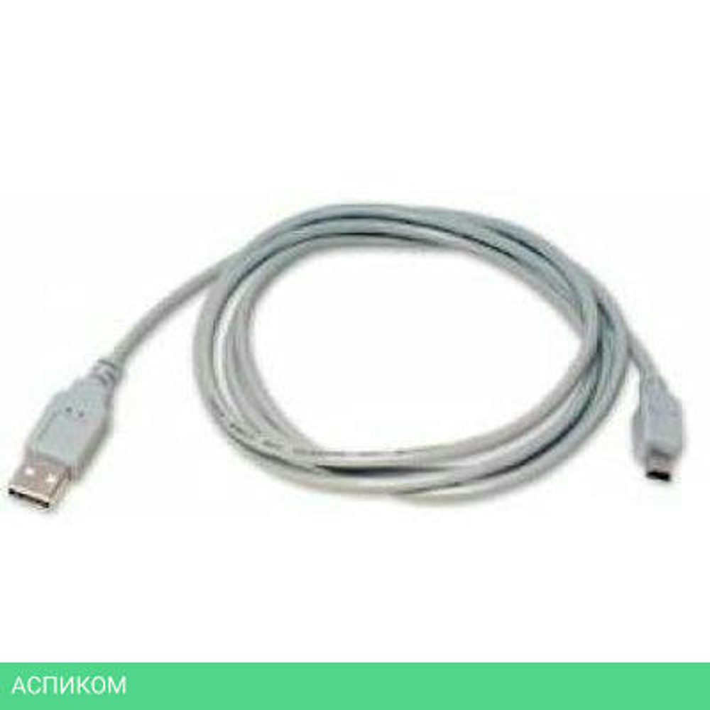 Кабель Buro USB2.0-M5P-1 1м серый