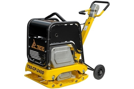 Виброплита реверсивная TSS-CP-240D (гидравлический привод, электростарт, АКБ)