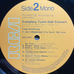 Louis Armstrong And His All-Stars ‎– Complete Town Hall Concert (Япония 1977г.)