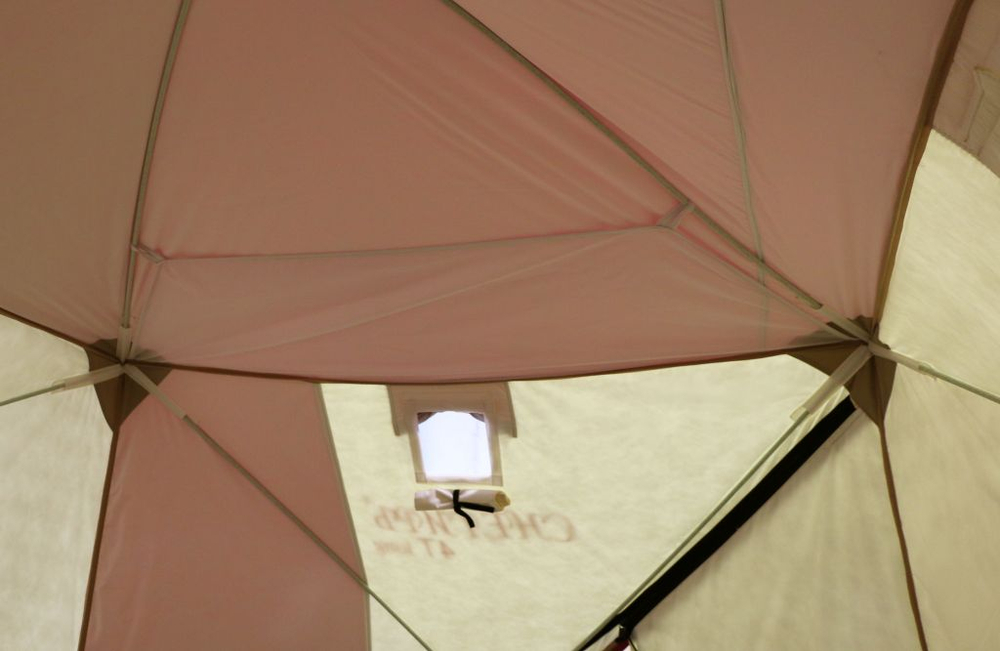 ЗИМНЯЯ ПАЛАТКА «СНЕГИРЬ» 4Т LONG КОМПАКТ