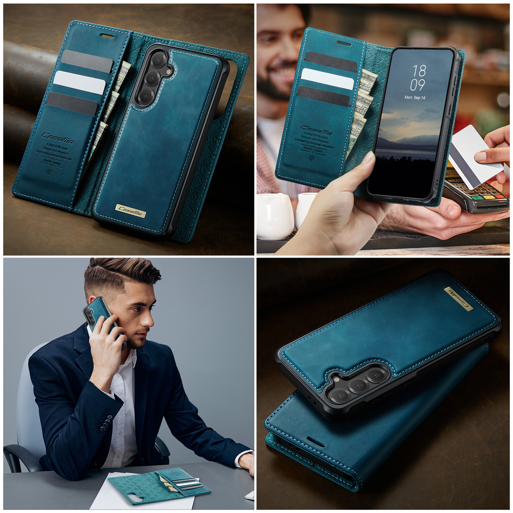 Чехол-кошелек CaseMe 2 in 1 MagSafe Samsung Galaxy S25+