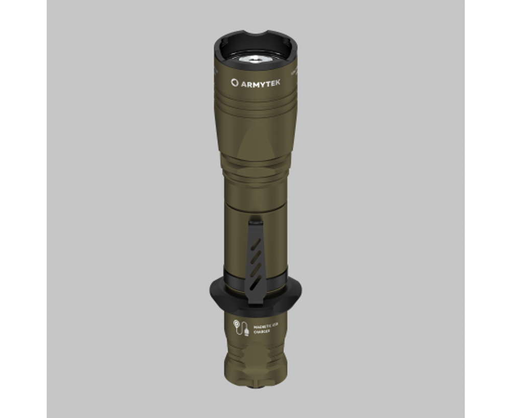 Armytek Dobermann Pro Magnet USB Olive теплый