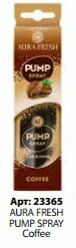 Аром-р AURA FRESH SPRAY Coffe50 мл (стекло)
