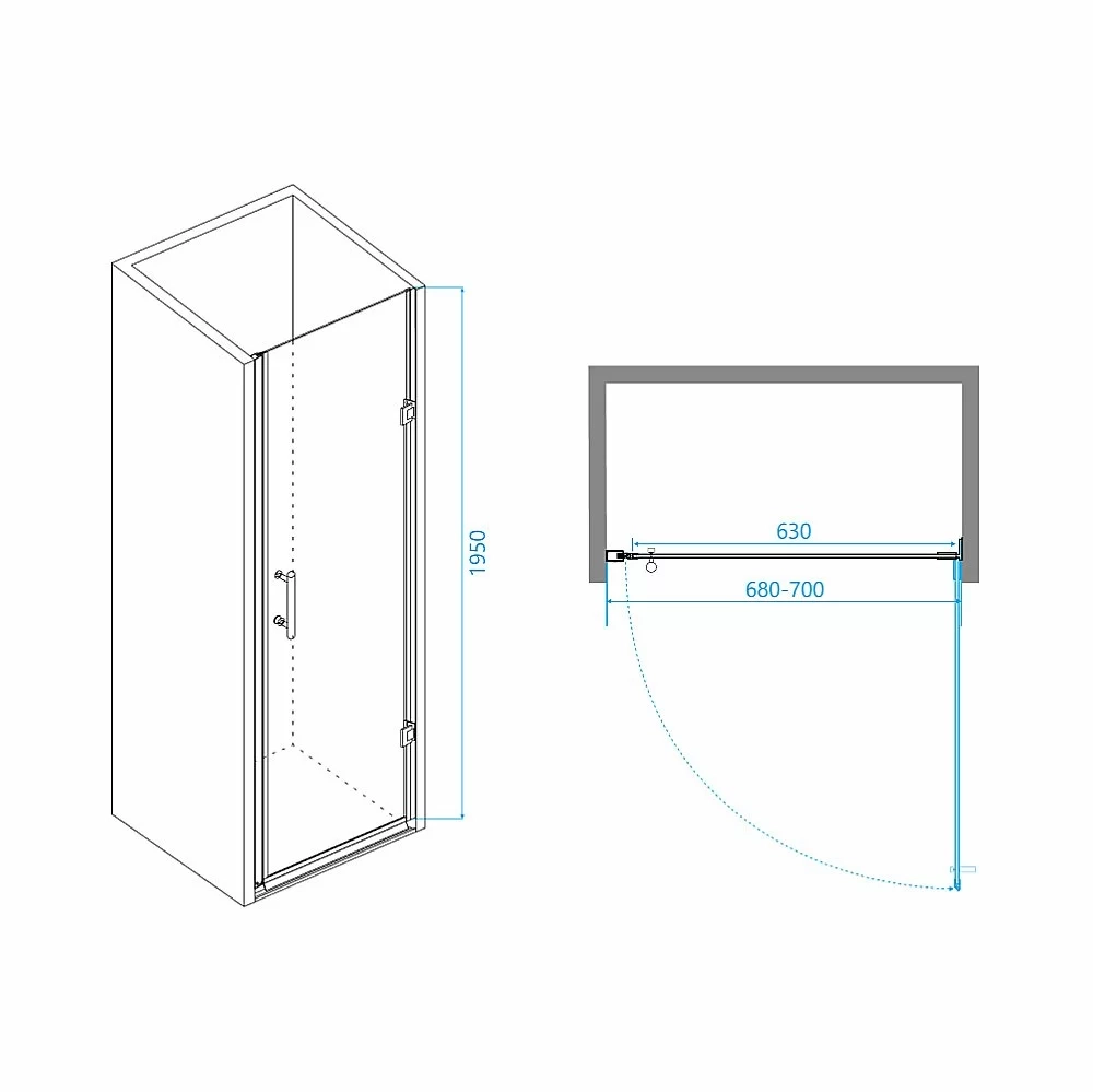 Душевая система RGW Shower Panels SP-6143-01 50140801-01 хром