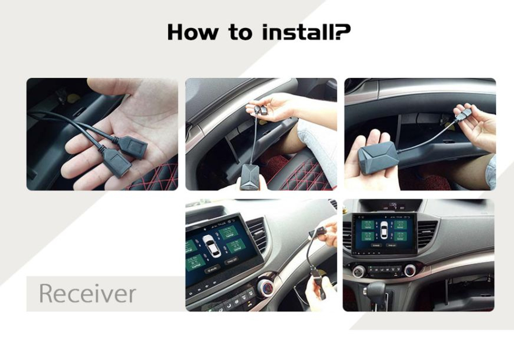 датчики давления в шинах внутренние KUBERG-TPMS-INT-4