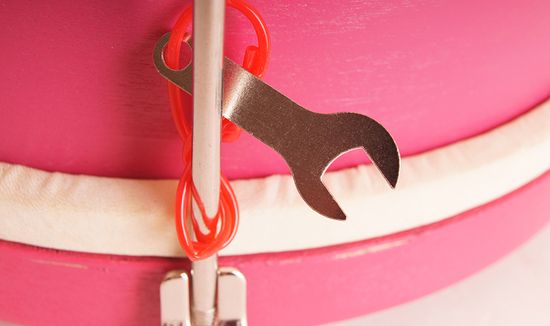 Барабан детский 22см Lutner FLT-KTYG-1A