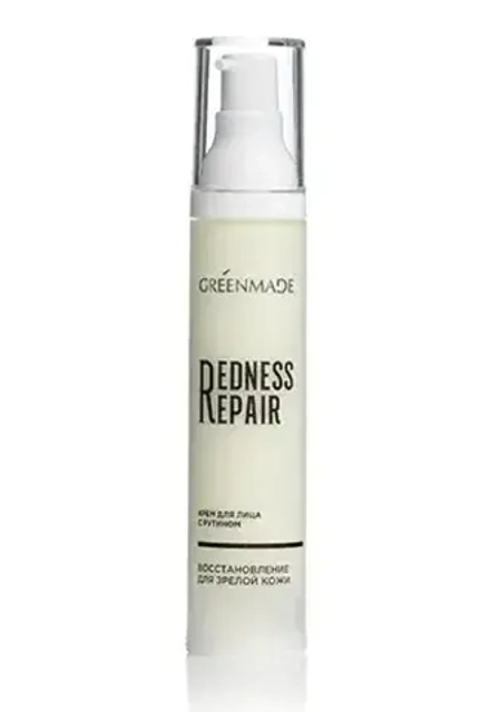 Крем для лица REDNESS REPAIR с рутином, ТМ GREEN MADE