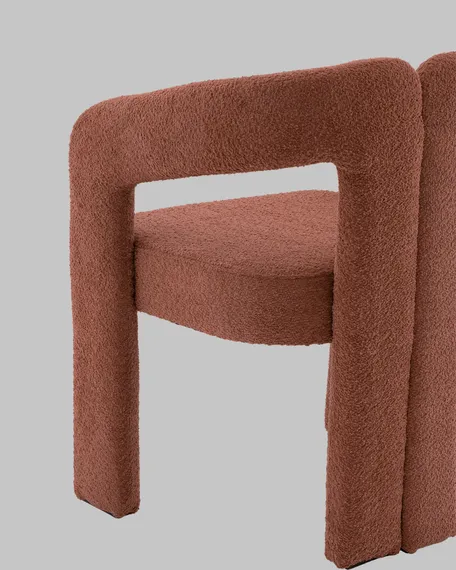 Стул Velit, терракотовое букле