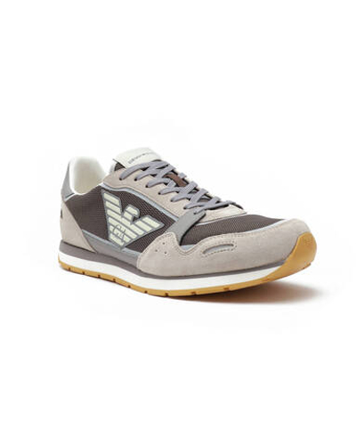 кроссовки Emporio Armani - бежевый(X4X537 XN730)