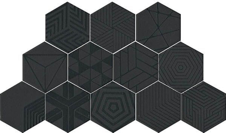 Декор Агуста черный (OS/B241/63001)