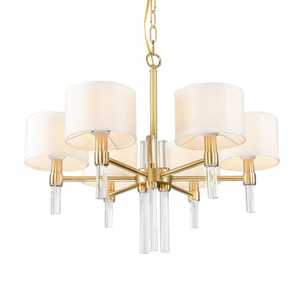 Люстра 8009P-6 gold