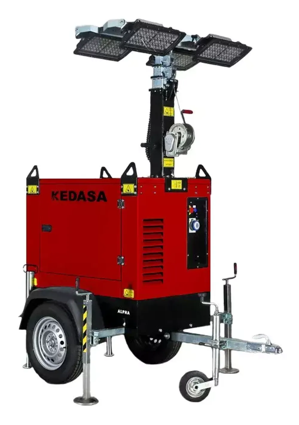 Осветительная мачта Kedasa KLD 5000 (Серия Alpha) дизельная - [8.5 м / Kohler]