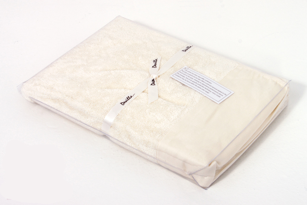 Полотенце 55х100 Devilla Senses экрю