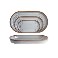 Блюдо овальное 30*16,5 см h3 см Evolution Mont Blanc P.L. Proff Cuisine [3]