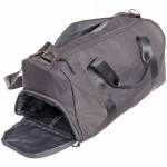 Сумка спортивная «Sport Today»,водонепроницаемый отдел + 2 кармана+отдел под обувь, цвет серый, 42*24*18 см