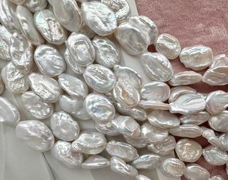 Жемчуг овальный барочный 13-18мм (1шт)