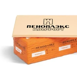 1 шт. Экструзионный пенополистирол XPS ПЕНОПЛЭКС КОМФОРТ 1185х585х30 мм