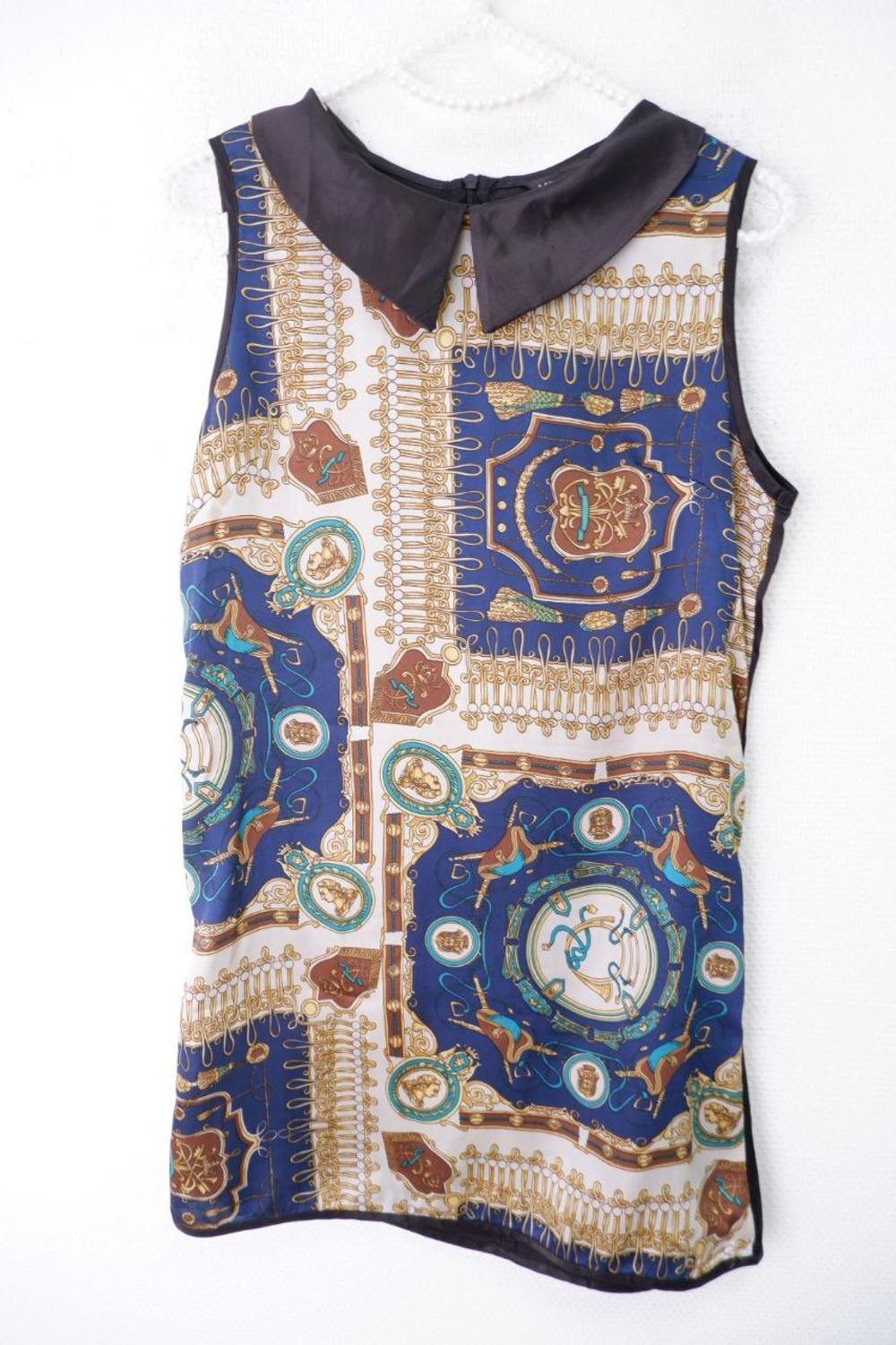 Блузка-туника Miss Fox с принтом 42-44 размер