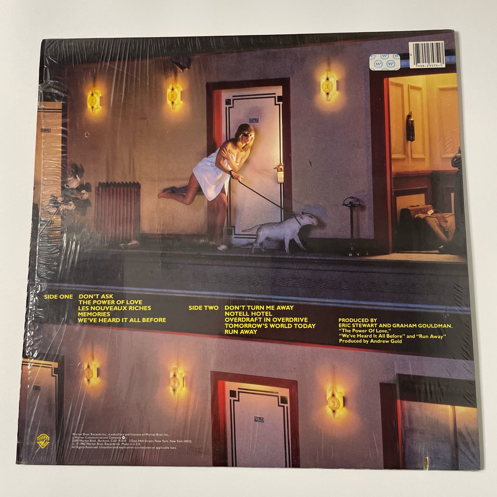 Винтажная виниловая пластинка LP 10cc Ten Out Of 10 Тэн Си Си (США 1982)